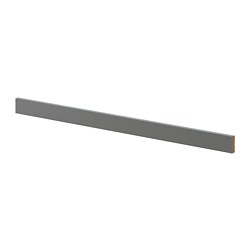 FÖRBÄTTRA, rounded deco strip, Dark gray