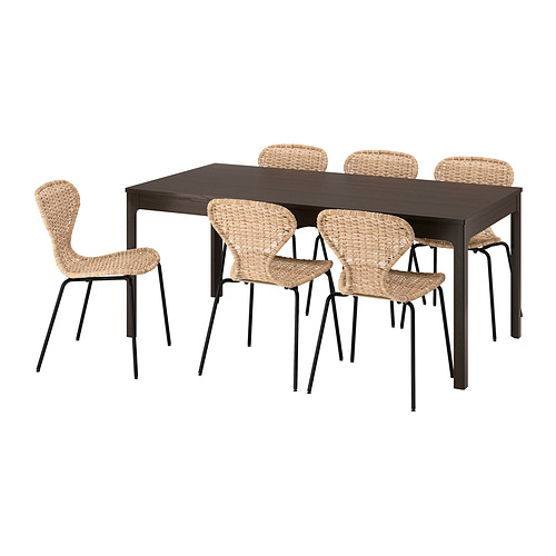 EKEDALEN / ÄLVSTA, table and 6 chairs 1 of 9 open dialog