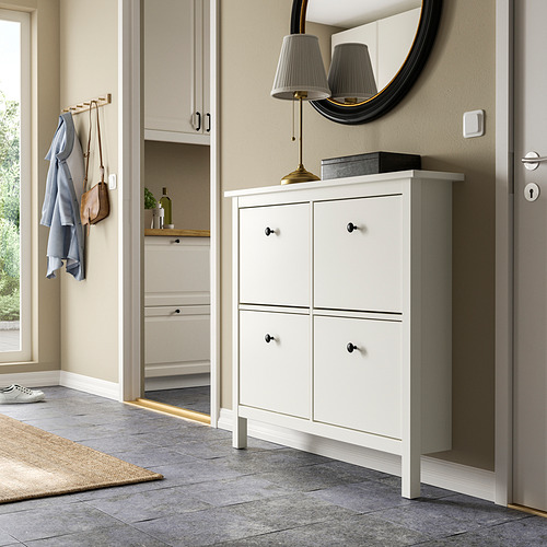 HEMNES, zapatero con 4 compartimentos 2 de 6 open dialog