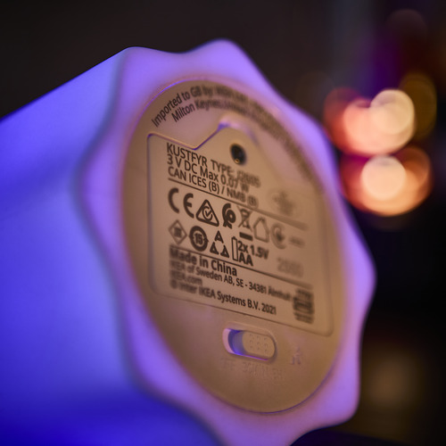 KUSTFYR, LED decorative table lamp. 2 of 4 open dialog