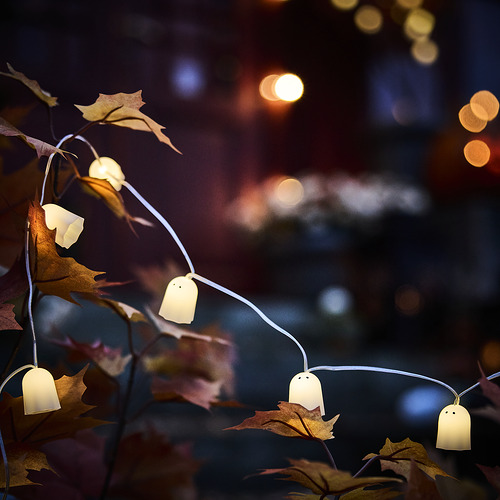 KUSTFYR, guirnalda luminosa LED 12 luces. 3 de 4 abrir diálogo