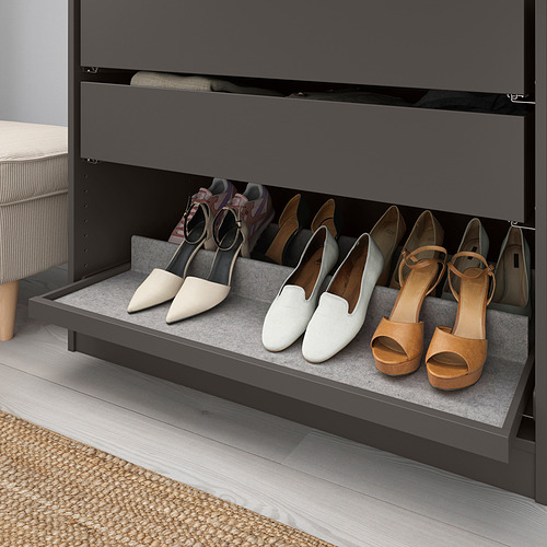 KOMPLEMENT, pull-out tray with shoe insert 2 of 2 open dialog