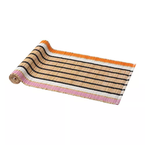 table runner 「華立涌」　帯リメイク　正絹　長尺 IKEA Virgin Islands - St. Croix - St. Thomas - MÄVINN table runner