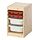 Select colour variation: light white stained pine red/white