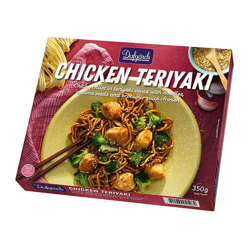 DAFGÅRDS KYCKLING, chicken fillet in terriyaki sauce. 2 of 2 open dialog