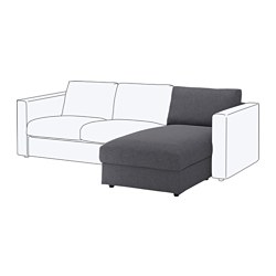 VIMLE, funda chaiselongue, Gunnared gris