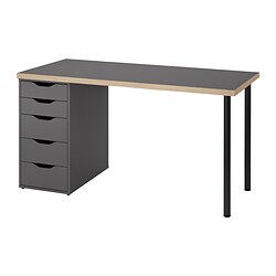 Current variation Grey wood effect / black