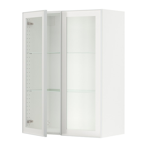 SEKTION, wall cabinet with 2 glass doors 1 of 3 open dialog