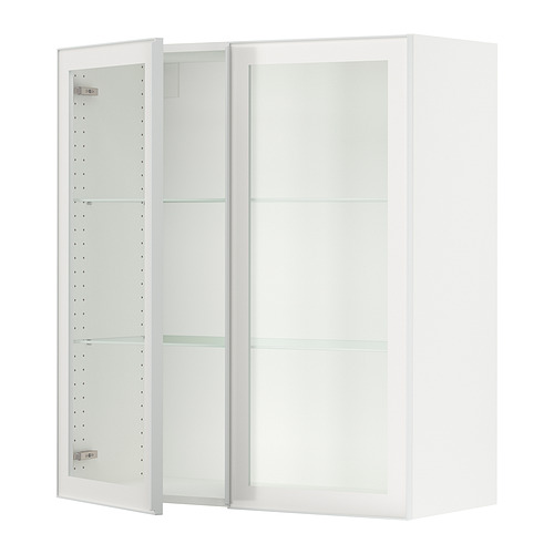 SEKTION, wall cabinet with 2 glass doors 1 of 3 open dialog