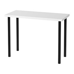 LINNMON/ADILS, table, White / black