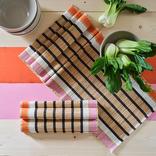 table runner 「華立涌」　帯リメイク　正絹　長尺 IKEA Virgin Islands - St. Croix - St. Thomas - MÄVINN table runner