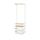 Select colour variation: white/oak, 24 3/8x15 3/4x79 "