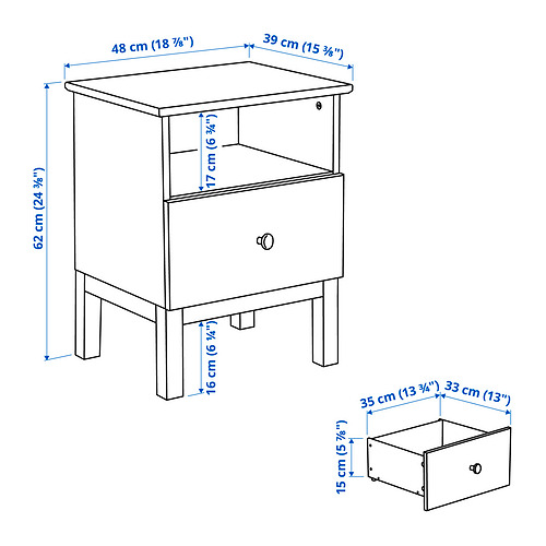 TARVA, nightstand 10 of 10 open dialog