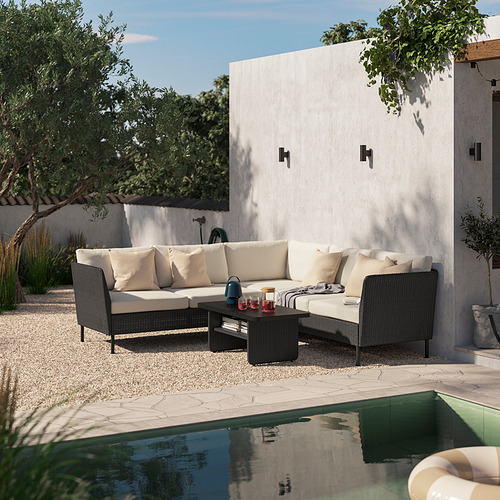 VITTSKÄR, 4-seat modular corner sofa outdoor. 2 of 4 open dialog