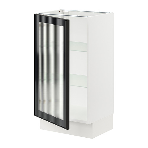 SEKTION, base cabinet with glass door. 1 of 3 open dialog