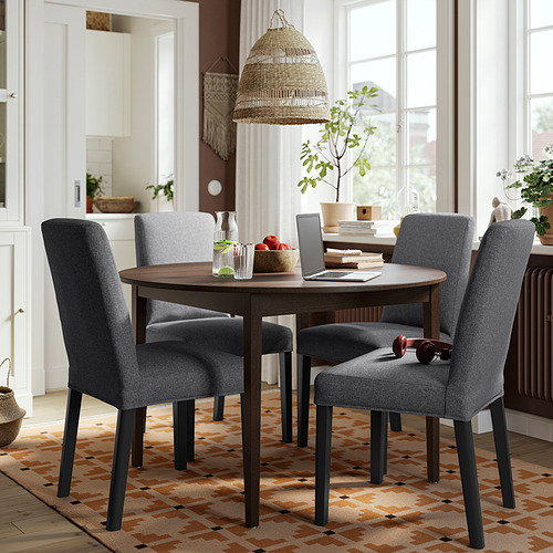 NÄSINGE / BERGMUND, table and 4 chairs 2 of 7 open dialog