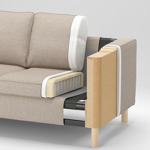 PÄRUP, sofá 3 plazas con chaiselongue 9 de 9 open dialog
