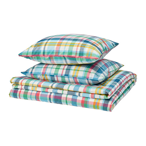 HÖSTGENTIANA, funda nórdica y 2 fundas almohada. 1 de 5 open dialog