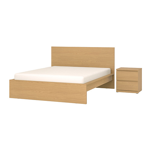 MALM / STORKLINTA, bedroom furniture, set of 2 1 of 9 open dialog