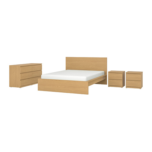 MALM / STORKLINTA, bedroom furniture, set of 4 1 of 11 open dialog