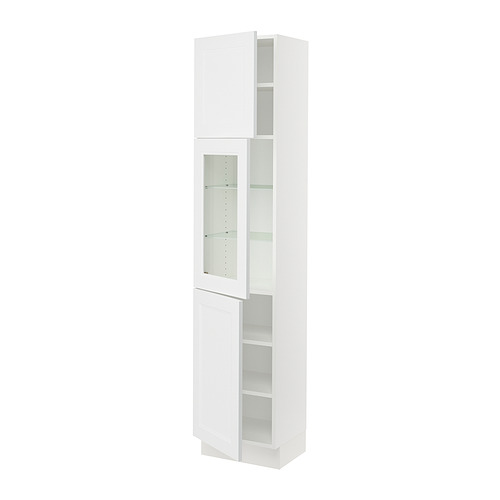 SEKTION, high cabinet w glass door/2 doors. 1 of 2 open dialog