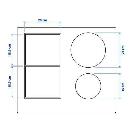 SMAKLIG, placa de inducción 8 de 8 open dialog