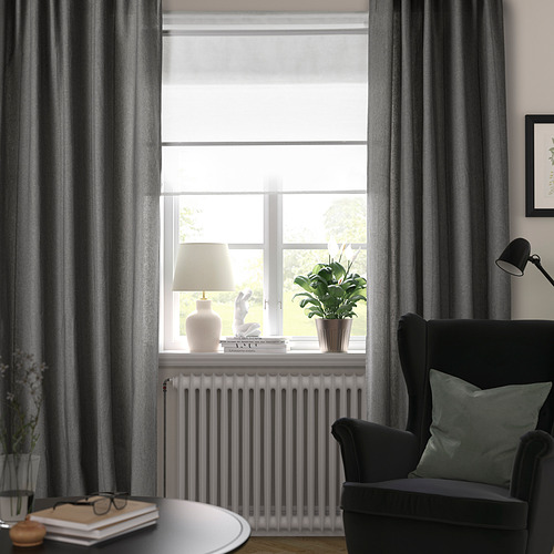 LENDA, curtains with tie-backs, 1 pair 5 of 9 open dialog