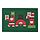 Select colour variation: Santa Claus pattern green