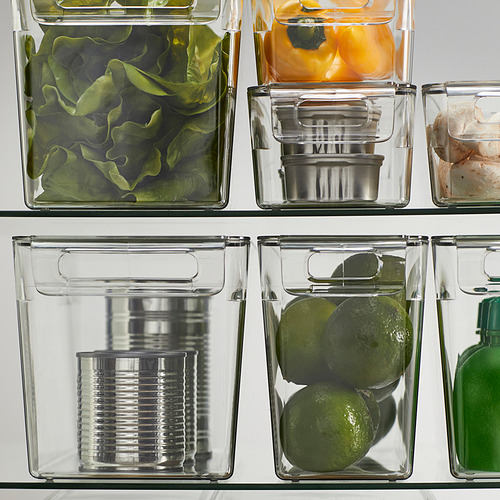KLIPPKAKTUS, storage box for fridge 7 of 9 open dialog