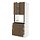 Select colour variation: white/Tistorp brown walnut effect