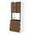 Select colour variation: white/Tistorp brown walnut effect