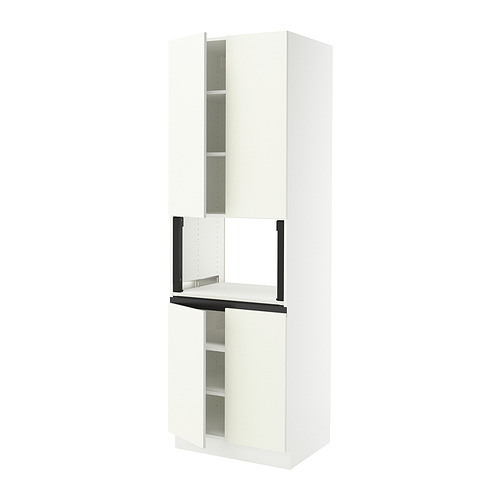 SEKTION, high cabinet for micro w 4 doors. 1 of 2 open dialog