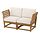 Select colour variation: Light brown stained / Frösön / Duvholmen beige