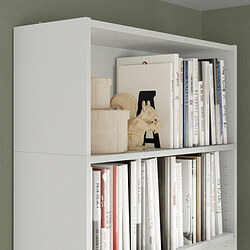 Measurement Illustration - BILLY bookcase with height extension unit