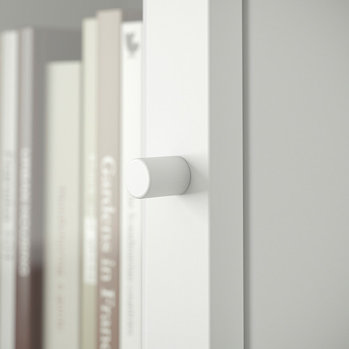 BILLY / OXBERG, bookcase with glass-door 8 of 8 open dialog