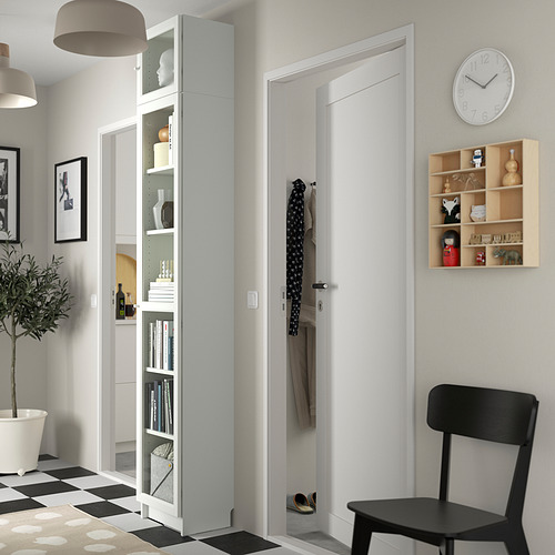BILLY / OXBERG, bookcase with glass-door 3 of 8 open dialog