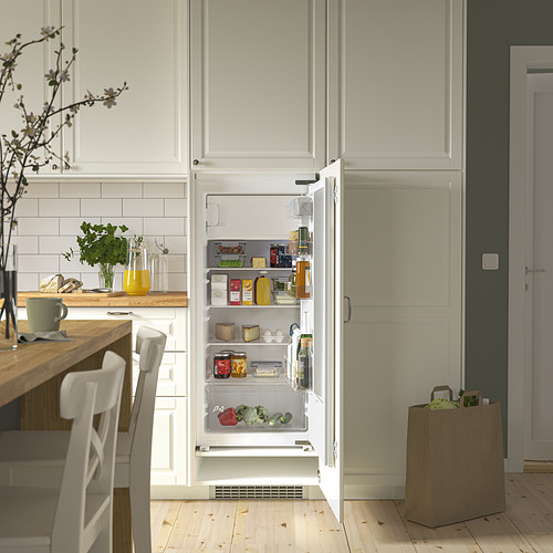 HÅLLNÄS, fridge with freezer compartment 3 of 8 open dialog