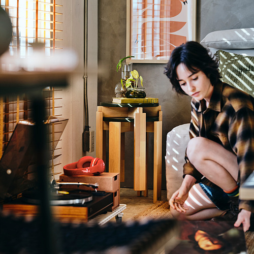 KOMPISHÄNG, stool, set of 2. 3 of 7 open dialog