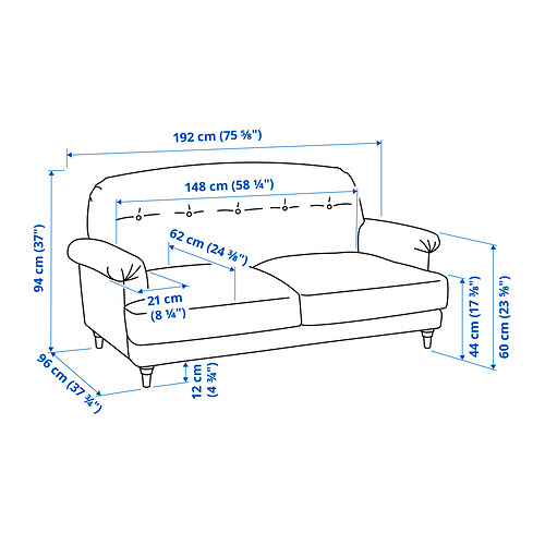 ESSEBODA, loveseat 10 of 10 open dialog