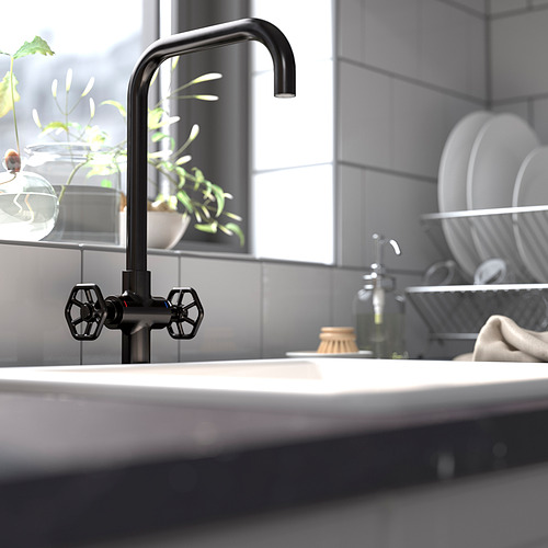 GAMLESJÖN, dual control kitchen faucet 7 of 8 open dialog
