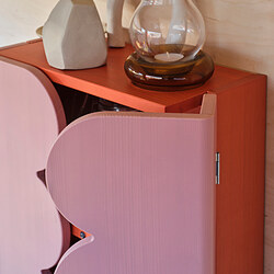 OMMJÄNGE mueble de almacenaje con 2 puertas