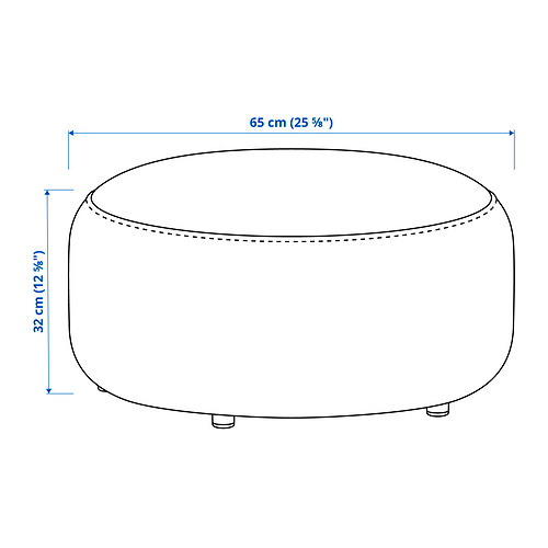 LILLESÄTER, pouffe. 6 of 6 open dialog