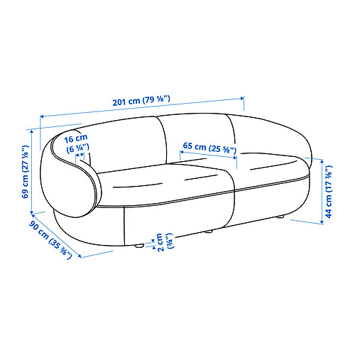 LILLESÄTER, sofá de 3 plazas. 12 de 13 open dialog