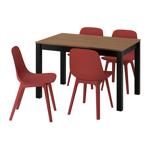 ÅLHULT / ODGER, mesa y 4 sillas. 1 de 5 open dialog