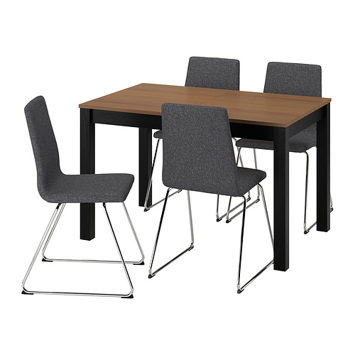 ÅLHULT / LILLÅNÄS, table and 4 chairs. 1 of 6 open dialog
