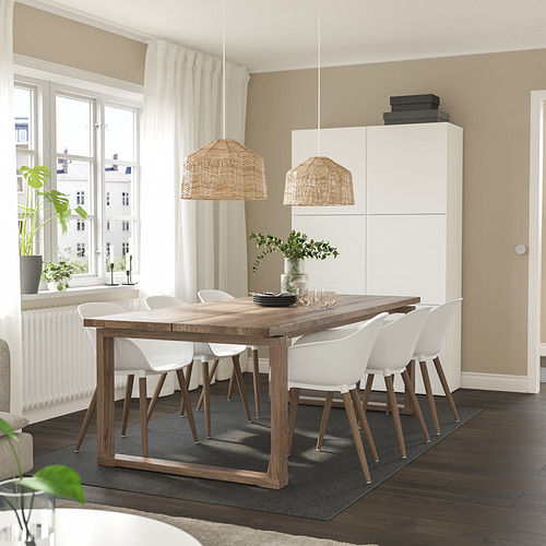 MÖRBYLÅNGA / GRÖNSTA, table and 6 armchairs 2 of 7 open dialog