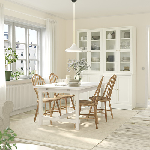 NORDVIKEN / SKOGSTA, Extendable table and 4 chairs. 3 of 7 open dialog