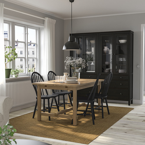 NORDVIKEN / SKOGSTA, Extendable table and 4 chairs 3 of 8 open dialog