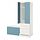 Select colour variation: white blue/with bench