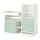 Current variation: white light green/with bookcase